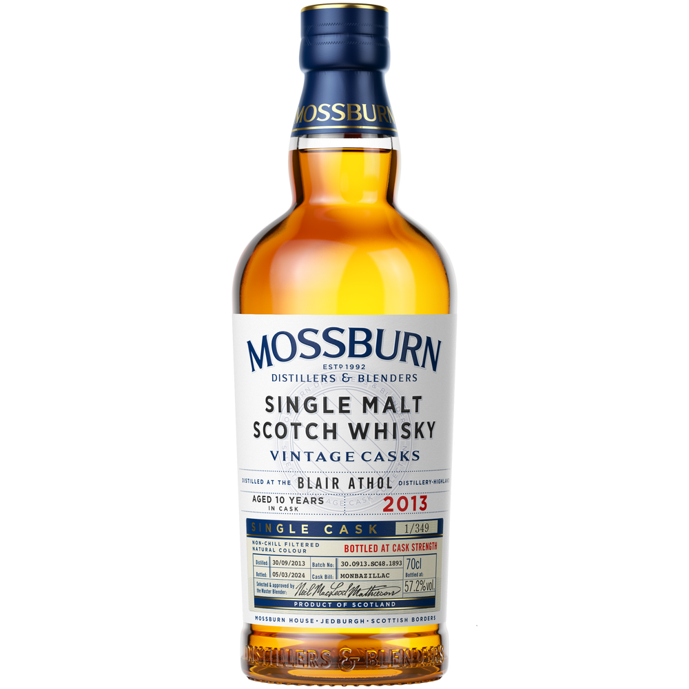 Mossburn Vintage Casks Blair Athol 2013 - Monbazillac Cask Finish