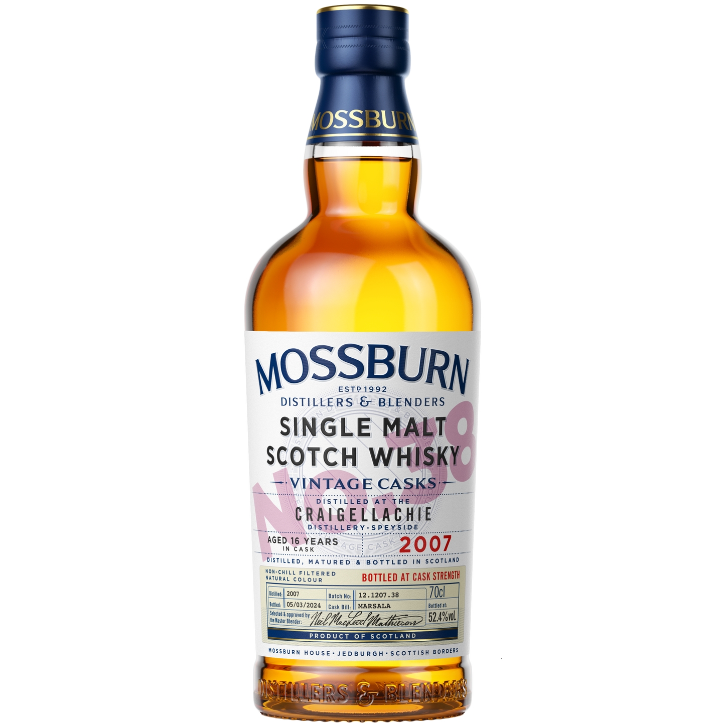 Mossburn Vintage Casks: Craigellachie 2007