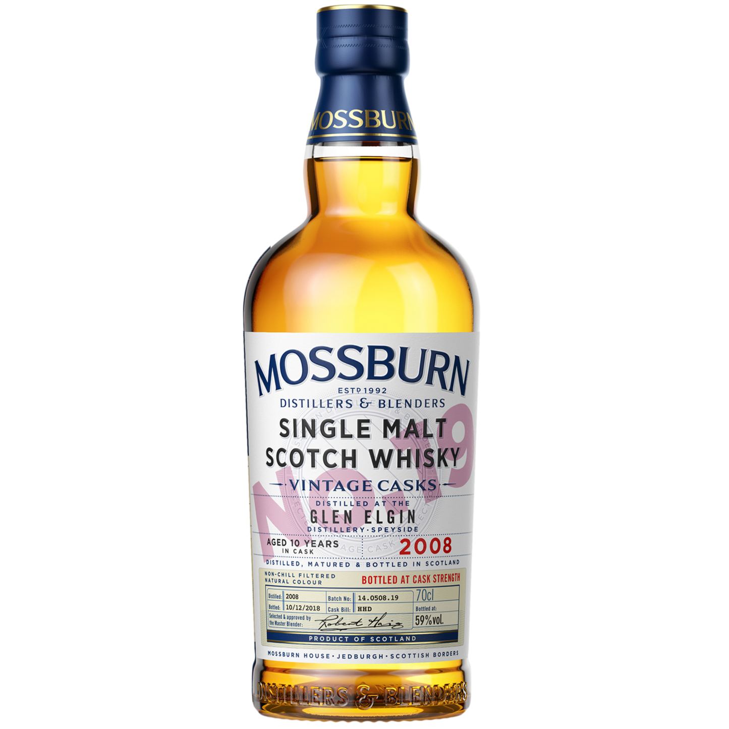 Mossburn Vintage Casks No.19 : Glen Elgin 2008