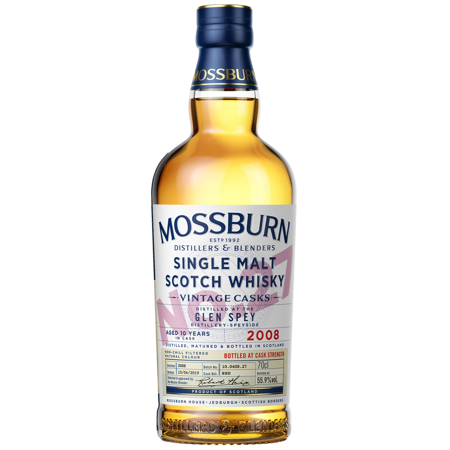 Mossburn Vintage Casks No. 27 : Glen Spey 2008