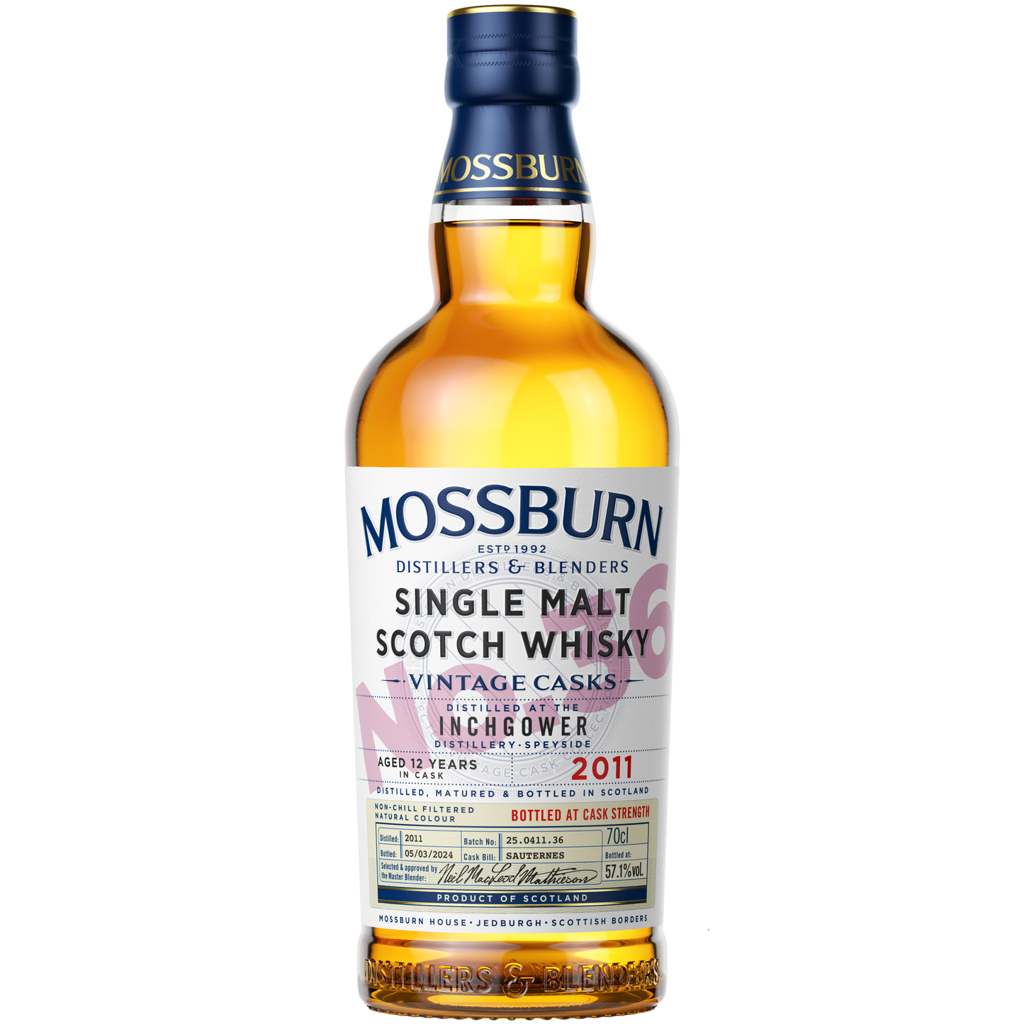 Mossburn Vintage Casks : Inchgower 2011