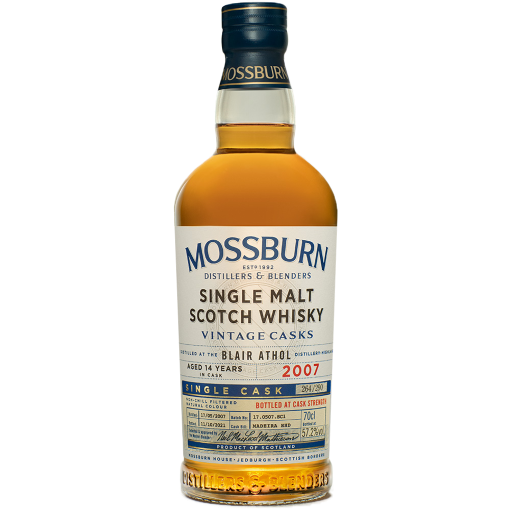 Mossburn Vintage Casks Single Cask Blair Athol 2007