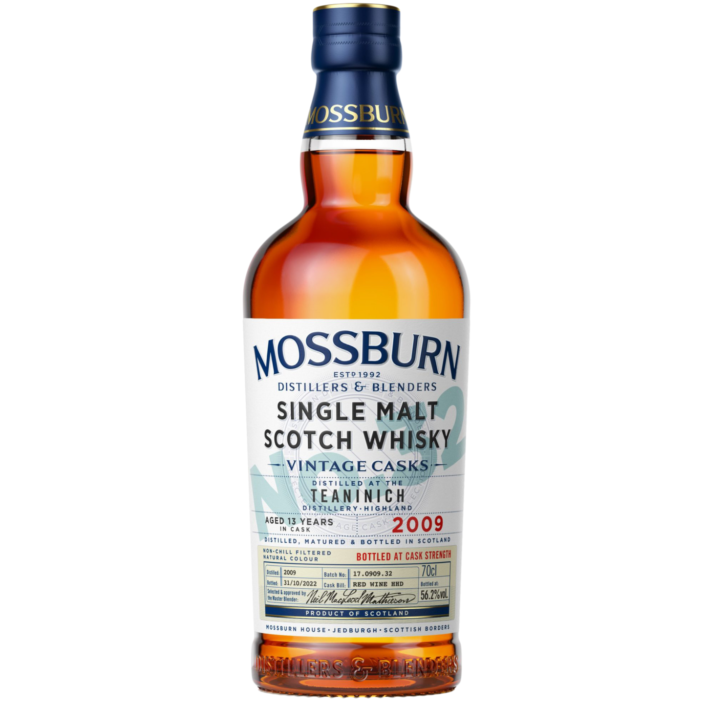 Mossburn Vintage Casks Single Malt Teaninich 2009