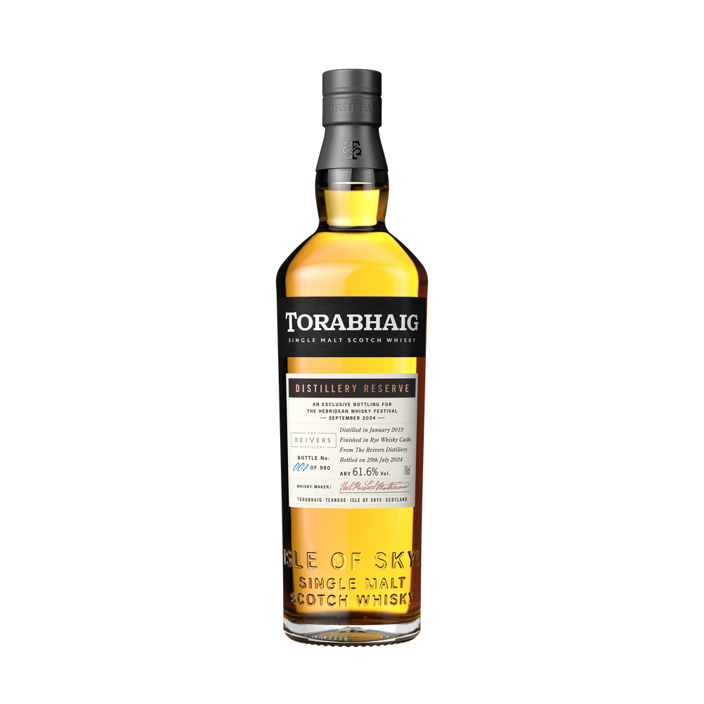 Hebridean Whisky Festival Rye Cask Finish - Testprodukt