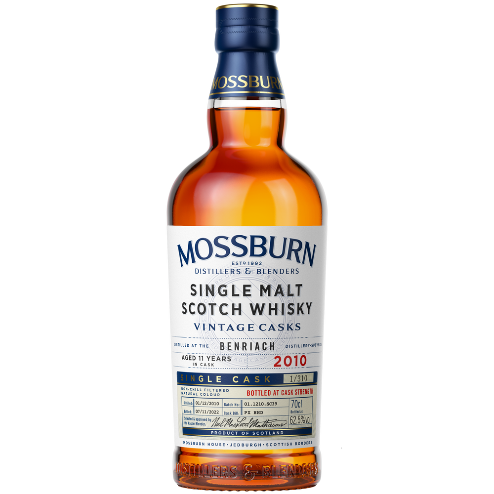 Mossburn Vintage Casks: Einzelfass Benriach 2010